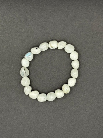 Turmalinquarz Armband (Natur-Nugget, poliert) – Schutz, Klarheit und transformierende Kraft