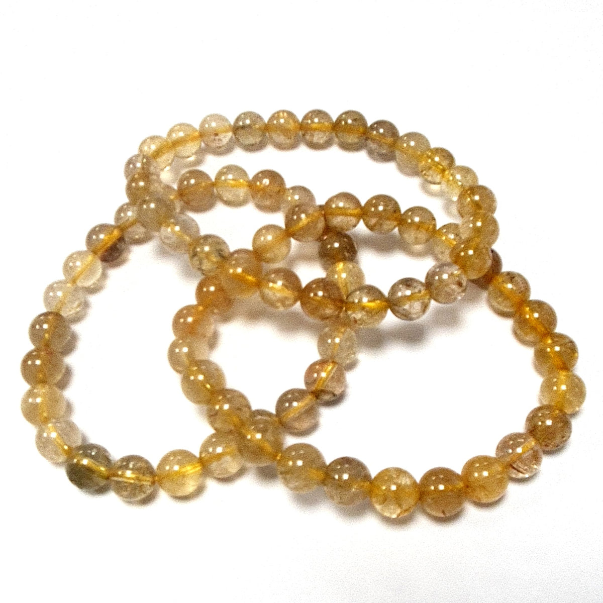 Rutilquarz-Armband – Kugeln 8–9 mm, A-Qualität