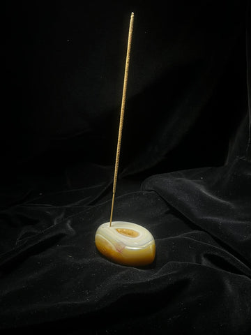 Achat-Räucherhalter – Wärme, Schutz und innere Stärke