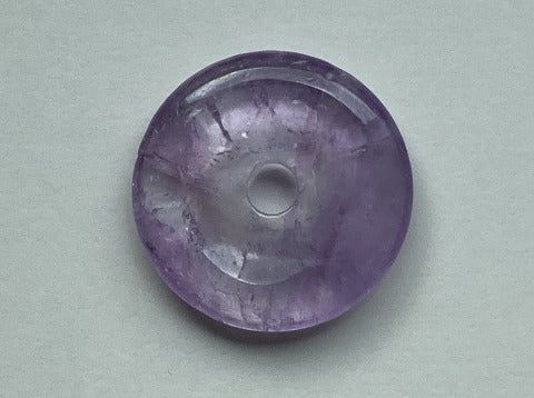 Amethyst Donut 40 mm (Bolivien) – Klarheit &amp; spirituelle Tiefe