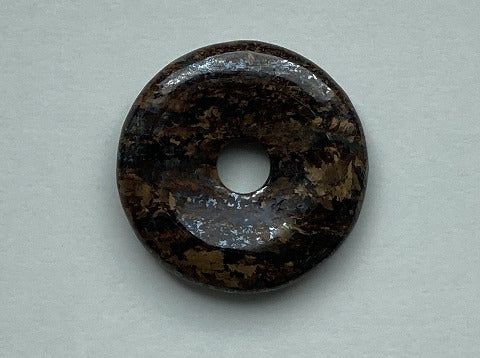 Bronzit Donut 40 mm – Ruhe & innere Gelassenheit