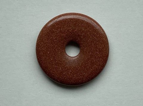 Goldfluss Donut 40 mm – Zuversicht & inneres Leuchten