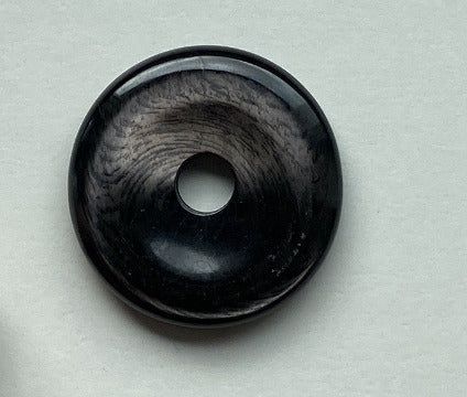 Hypersthen Donut 40 mm – Tiefe Ruhe &amp; innere Stärke