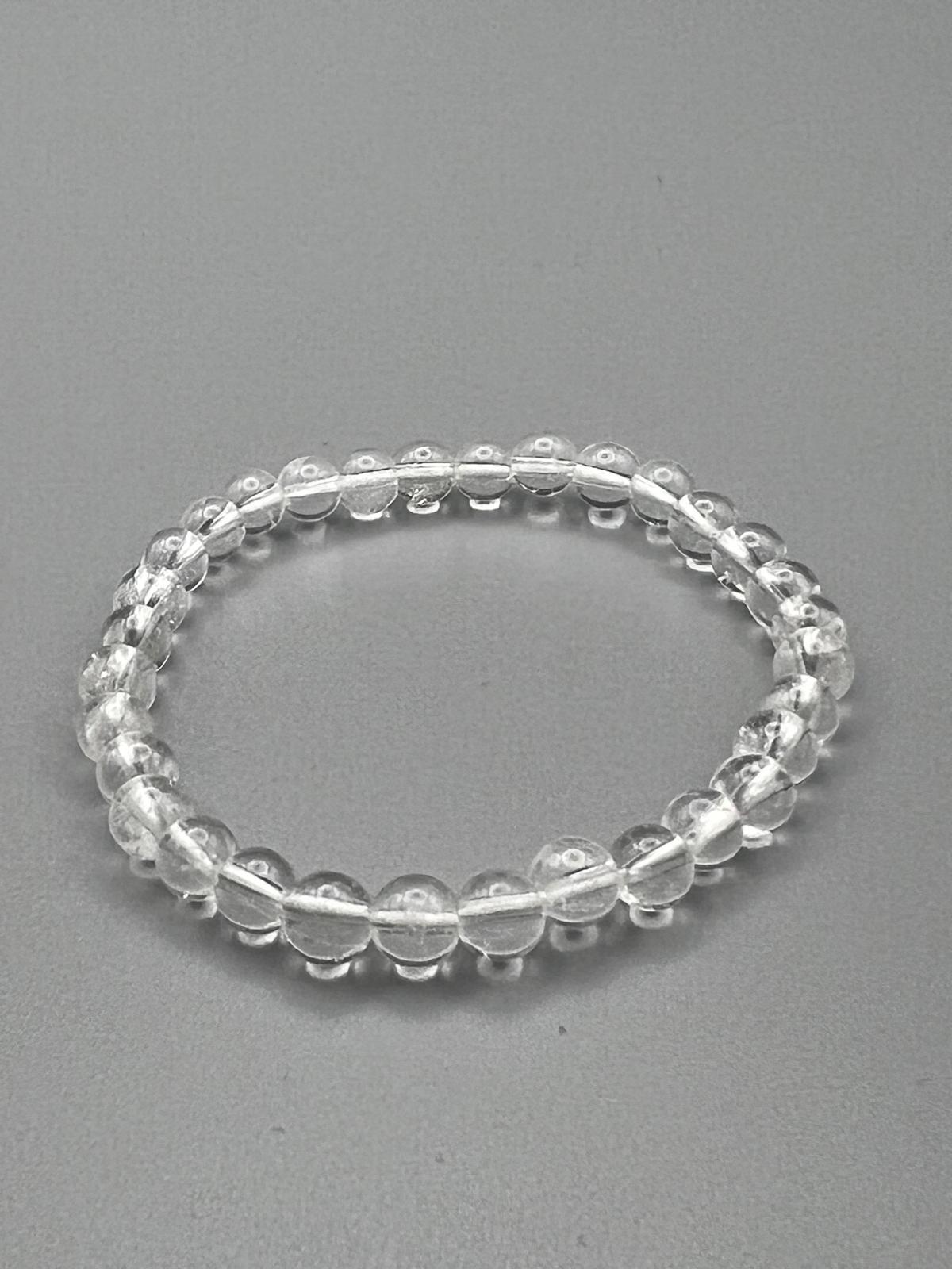 Bergkristall Armband 6 mm – Klarheit, Lichtkraft und Energiefluss