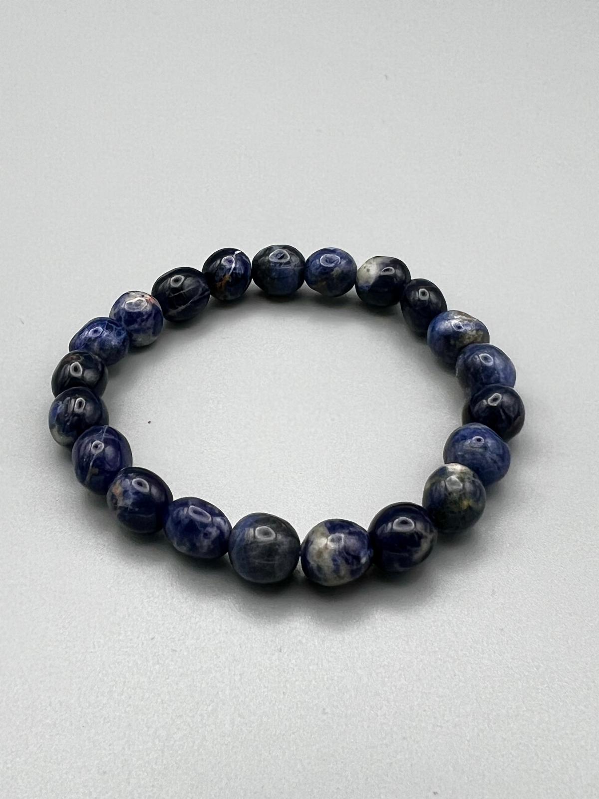 Sodalith-Armband – Klarheit, Wahrheit und innere Ruhe