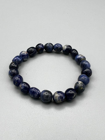 Sodalith-Armband – Klarheit, Wahrheit und innere Ruhe