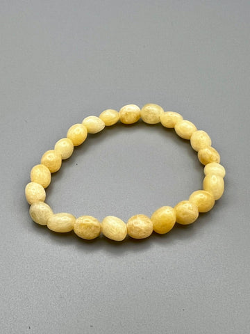 Orangencalcit-Armband – Lebensenergie und kreative Kraft