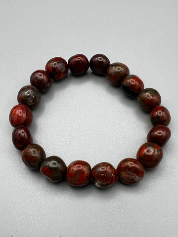 Breccienjaspis – Stabilität und Lebensenergie