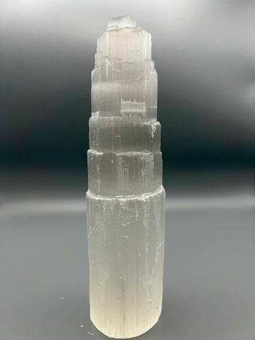 Selenit Spitze (ca. 20 cm) – Licht, Klarheit &amp; Reinigung