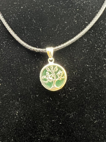 Lebensbaum-Anhänger mit Aventurin – Glück &amp; innere Ruhe