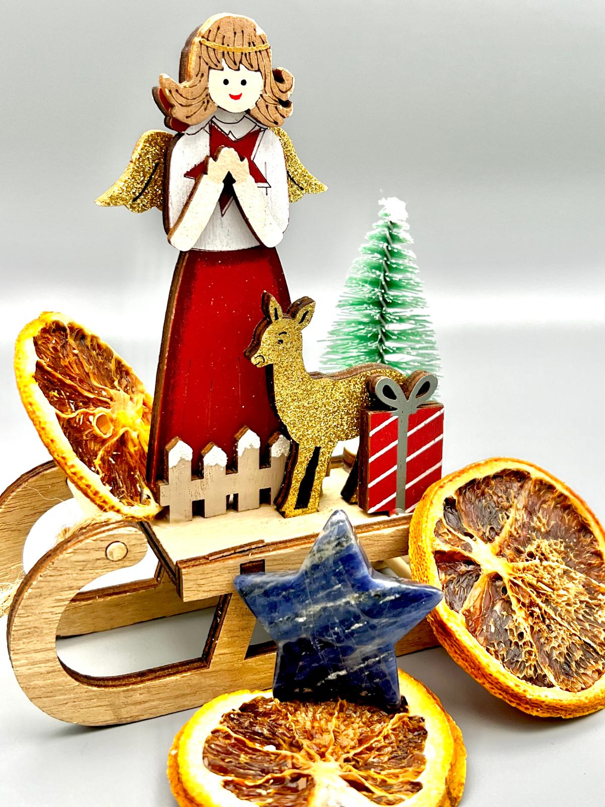 Sodalit Stern – Handschmeichler / Dekostein