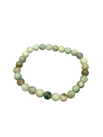 Chrysopras Armband 4 mm