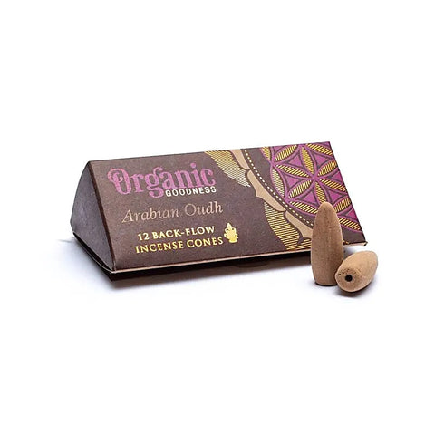 Arabisches Oudh natürlicher Rückfluss Räucherkegel