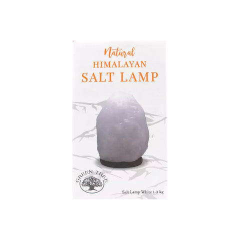 Himalaya Saltlampe weiss 1-2 kg
