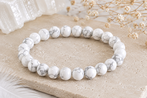 Magnesit Armband – Gelassenheit und innere Balance
