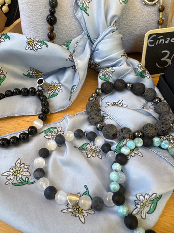 Edelstein-Armband handgemacht – Einzelstück