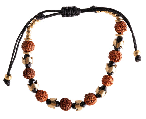 Armband mit Rudraksha "Ajala" – Seelenecho