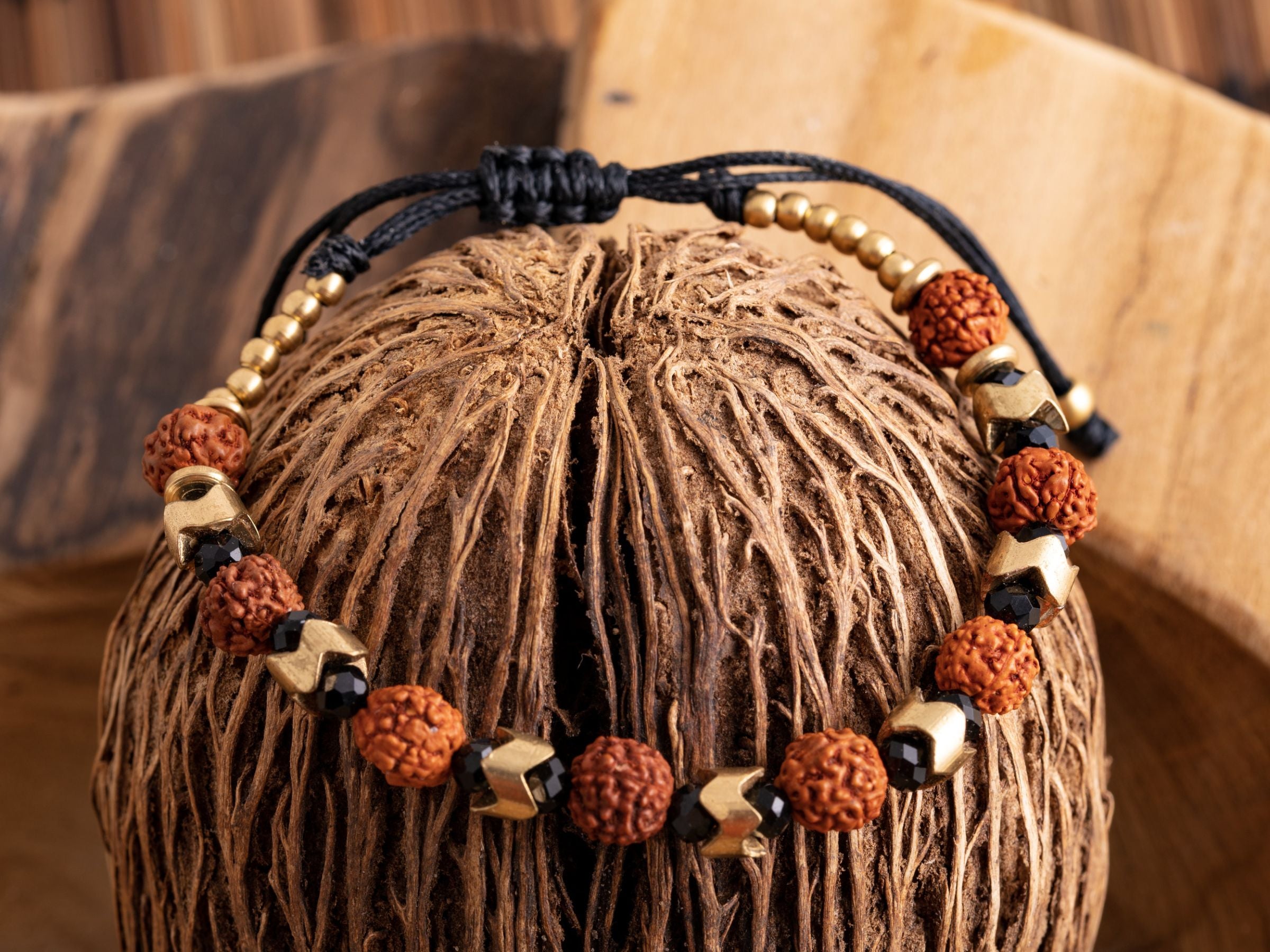 Armband mit Rudraksha "Ajala" – Ansicht 2