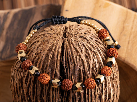 Armband mit Rudraksha "Ajala" – Ansicht 2