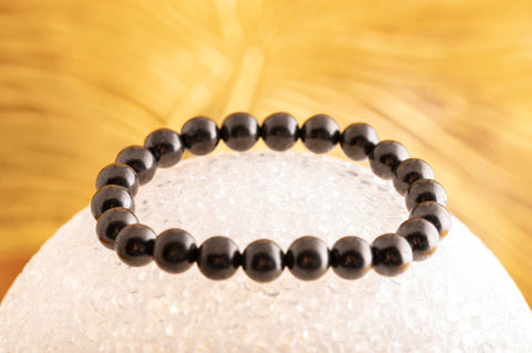 Schungit Armband große Perlen – Ansicht 2