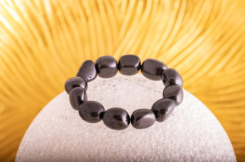 Schungit Armband Nuggets