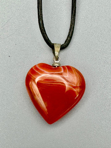 Herz Anhänger (ca. 2 cm) – Kraftstein für Deine innere Balance