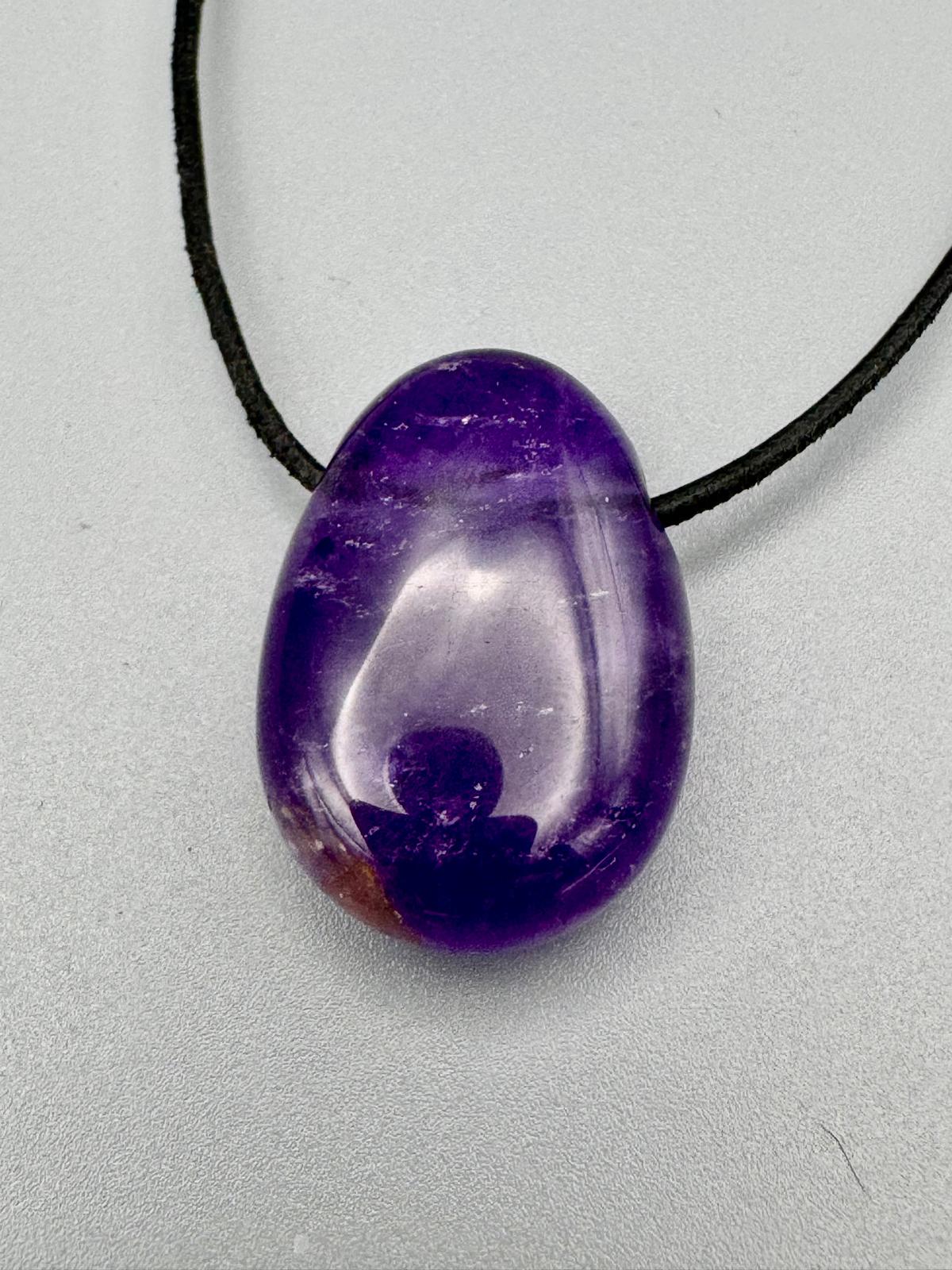 Amethyst Kettenanhänger – Schutz, Intuition &amp; innere Ruhe