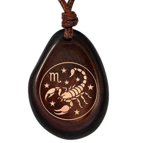 Sternzeichen-Amulett Schwarz Skorpion – Seelenecho (Platzhalterbild)