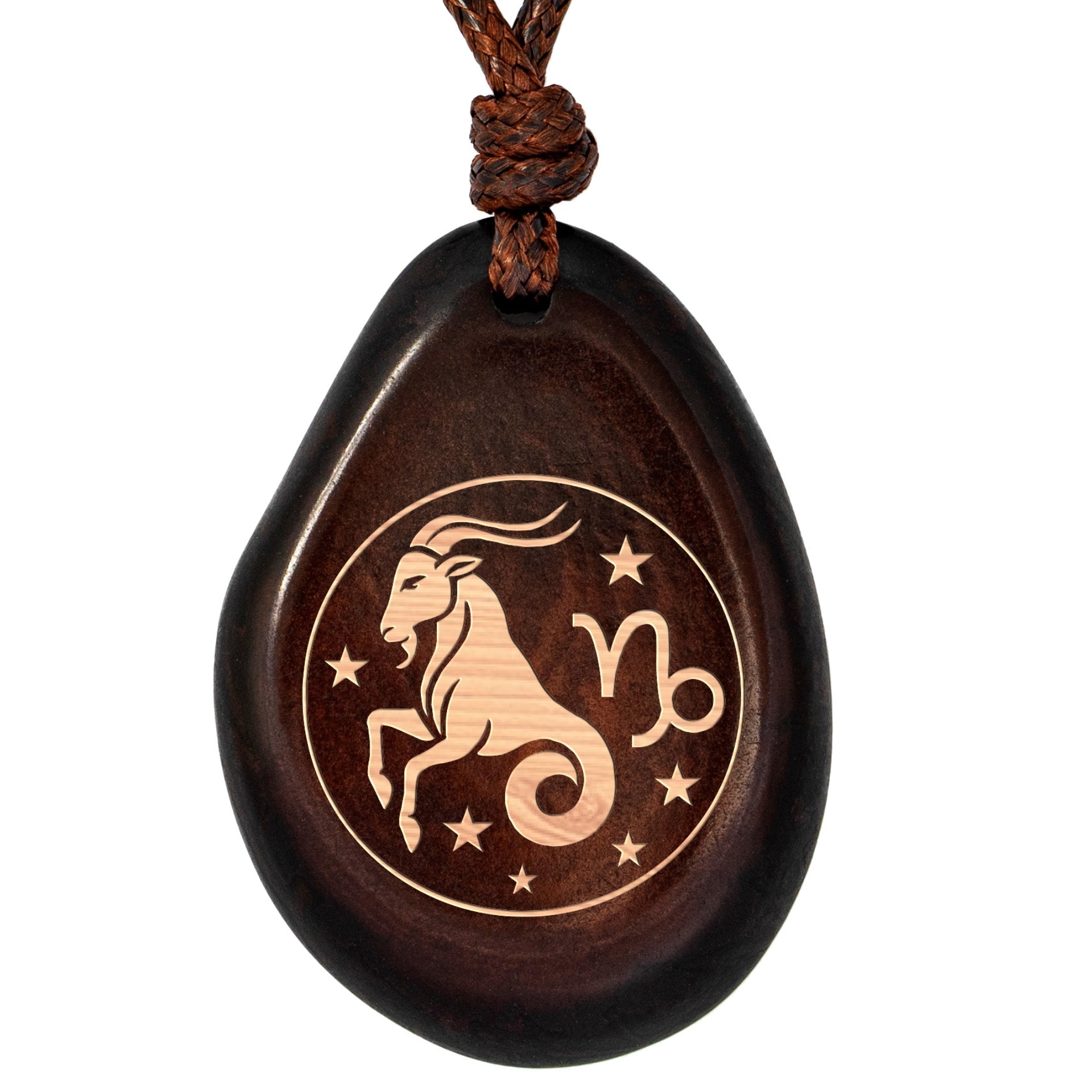 Sternzeichen-Amulett Schwarz Steinbock – Seelenecho (Platzhalterbild)