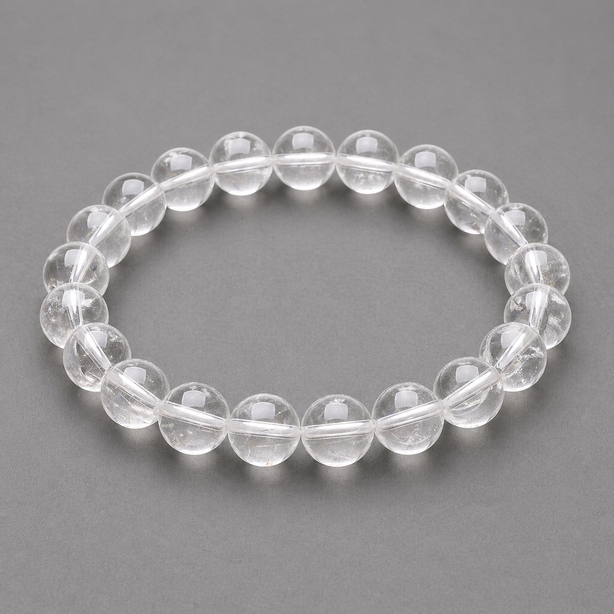 Bergkristall Armband 8 mm – Klarheit, Harmonie & zeitlose Eleganz