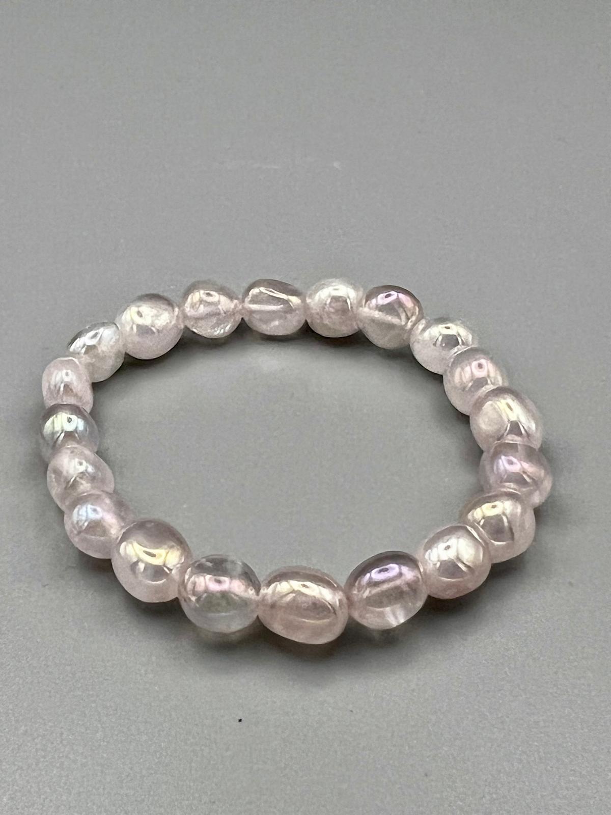 Bergkristall Nugget Armband | Klarheit, Energie & reine Ausstrahlung - Aura