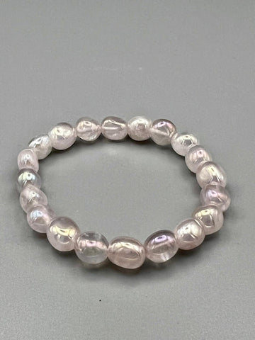 Bergkristall Nugget Armband | Klarheit, Energie & reine Ausstrahlung - Aura