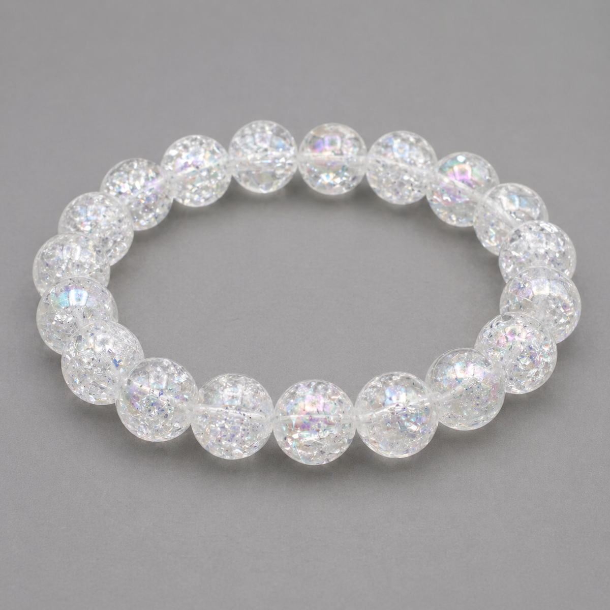 Bergkristall Iris Armband 12 mm – Klarheit, Licht & besondere Ausstrahlung