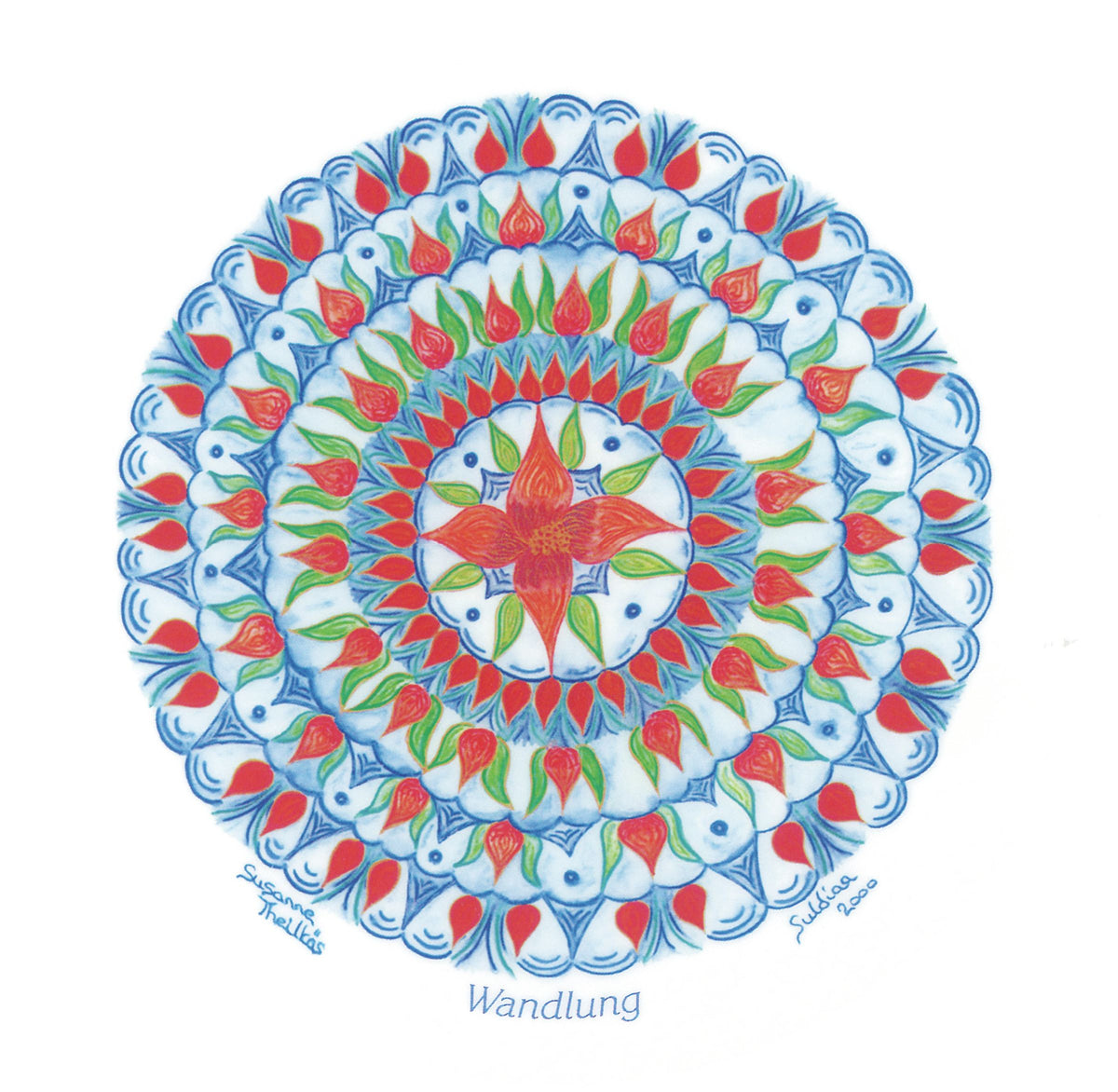 Wandlung - Mandala 12 cm – Seelenecho