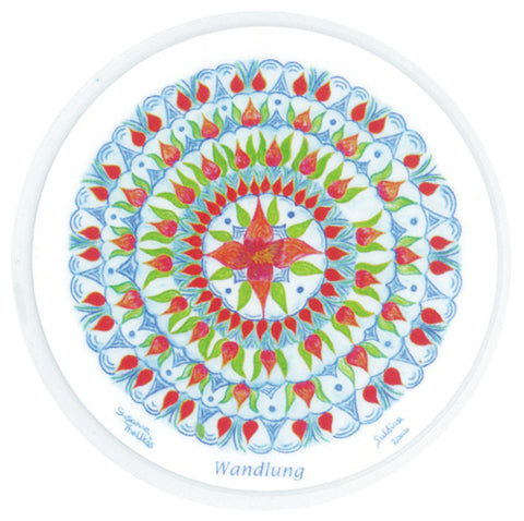 Wandlung - Mandala 5 cm DUO doppelseitig / im Doppelpack – Seelenecho