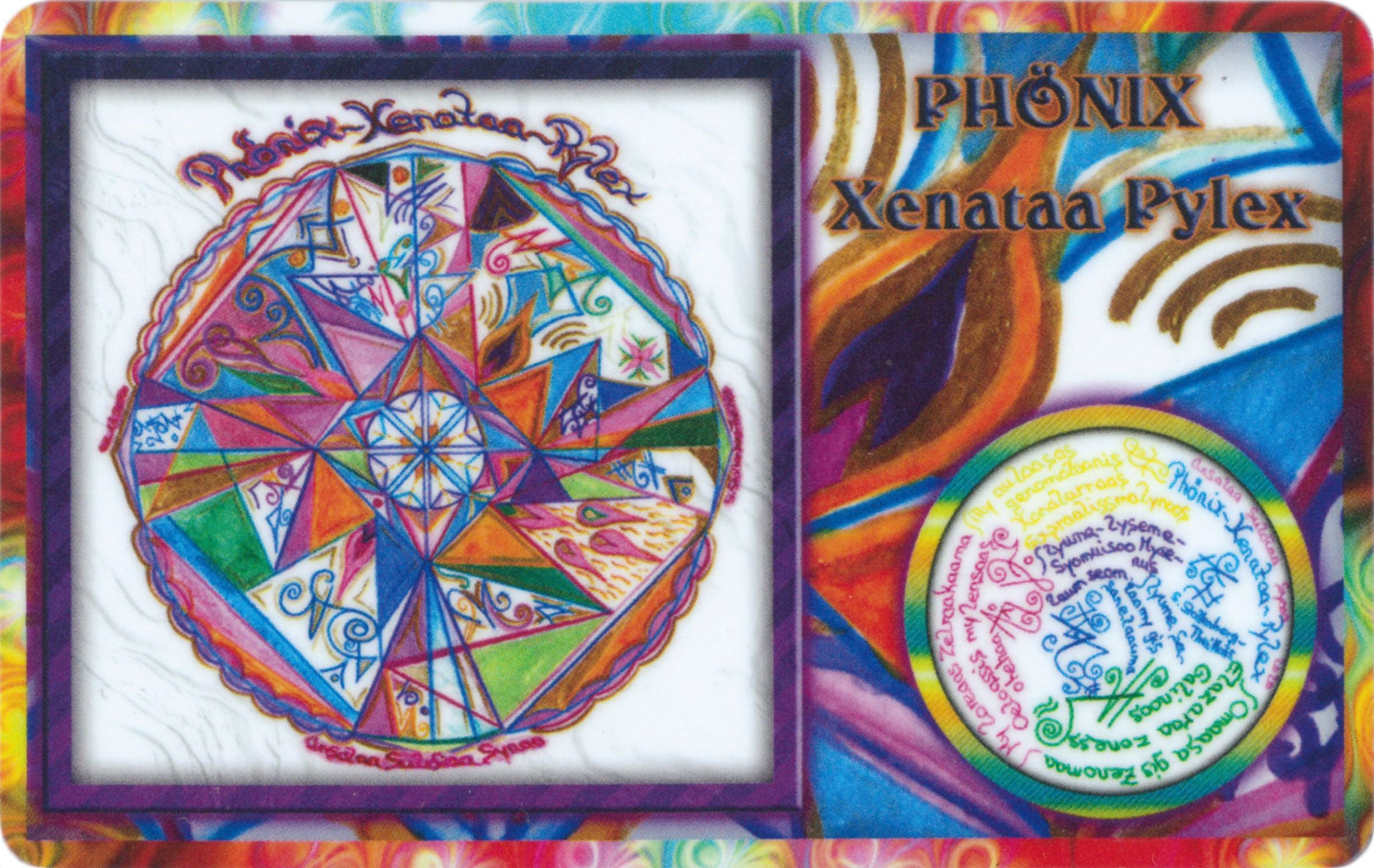 Phönix Mandala Systemkarte – Ansicht 2
