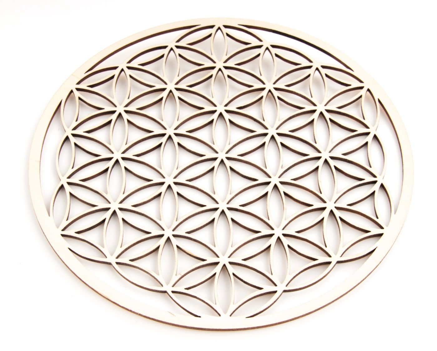 Blume des Lebens aus Holz 22 cm – Seelenecho