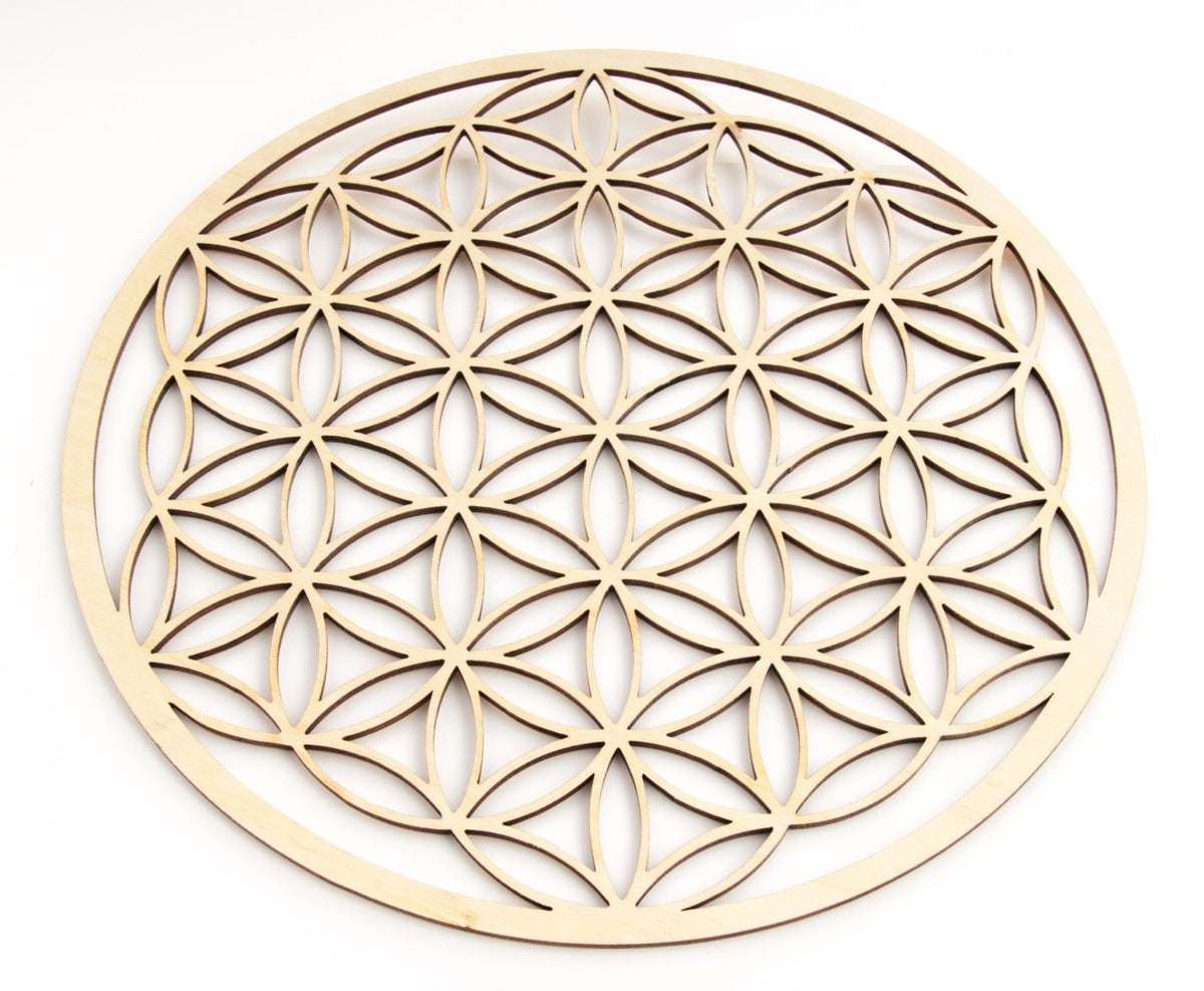 Blume des Lebens aus Holz 28 cm – Seelenecho