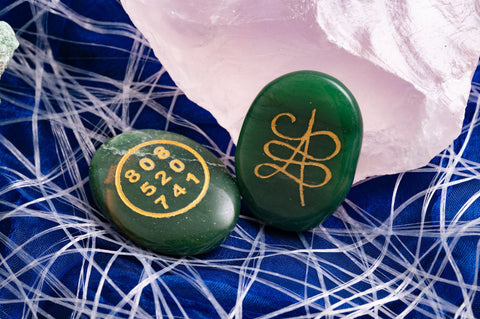 Engelstein grüne Jade – Ansicht 2