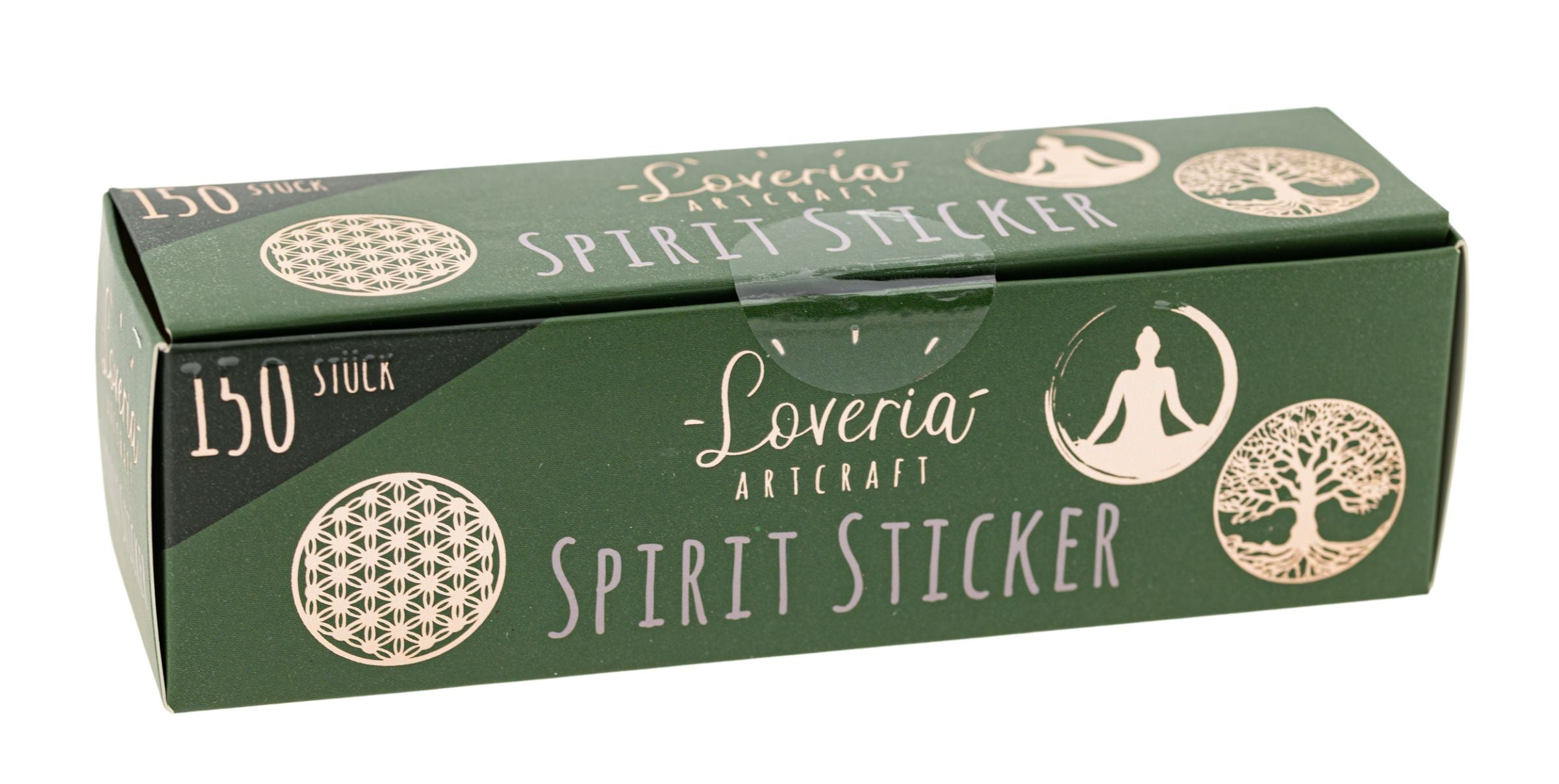 Spirit Sticker 3 Motive à 50 Stück – Ansicht 2