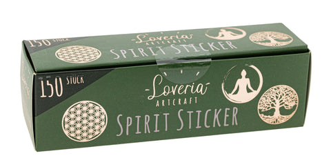 Spirit Sticker 3 Motive à 50 Stück – Ansicht 2