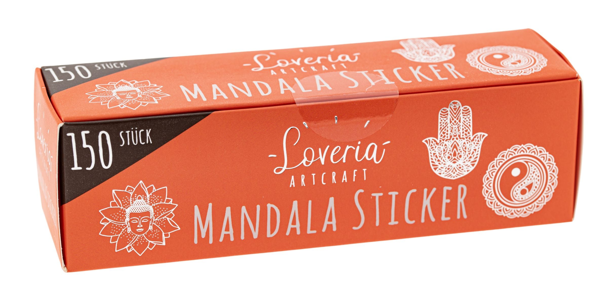 Mandala Sticker 3 Motive à 50 Stück – Ansicht 2