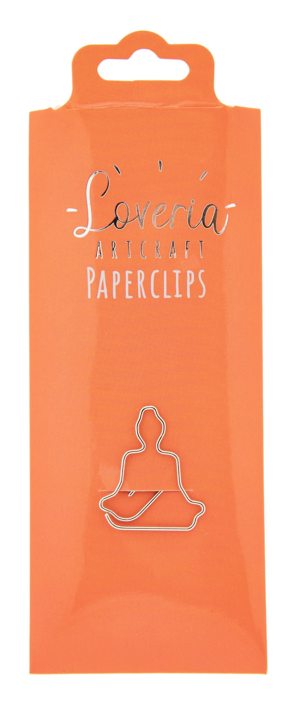 Paperclips Yoga Buddha, 15 Stück – Seelenecho