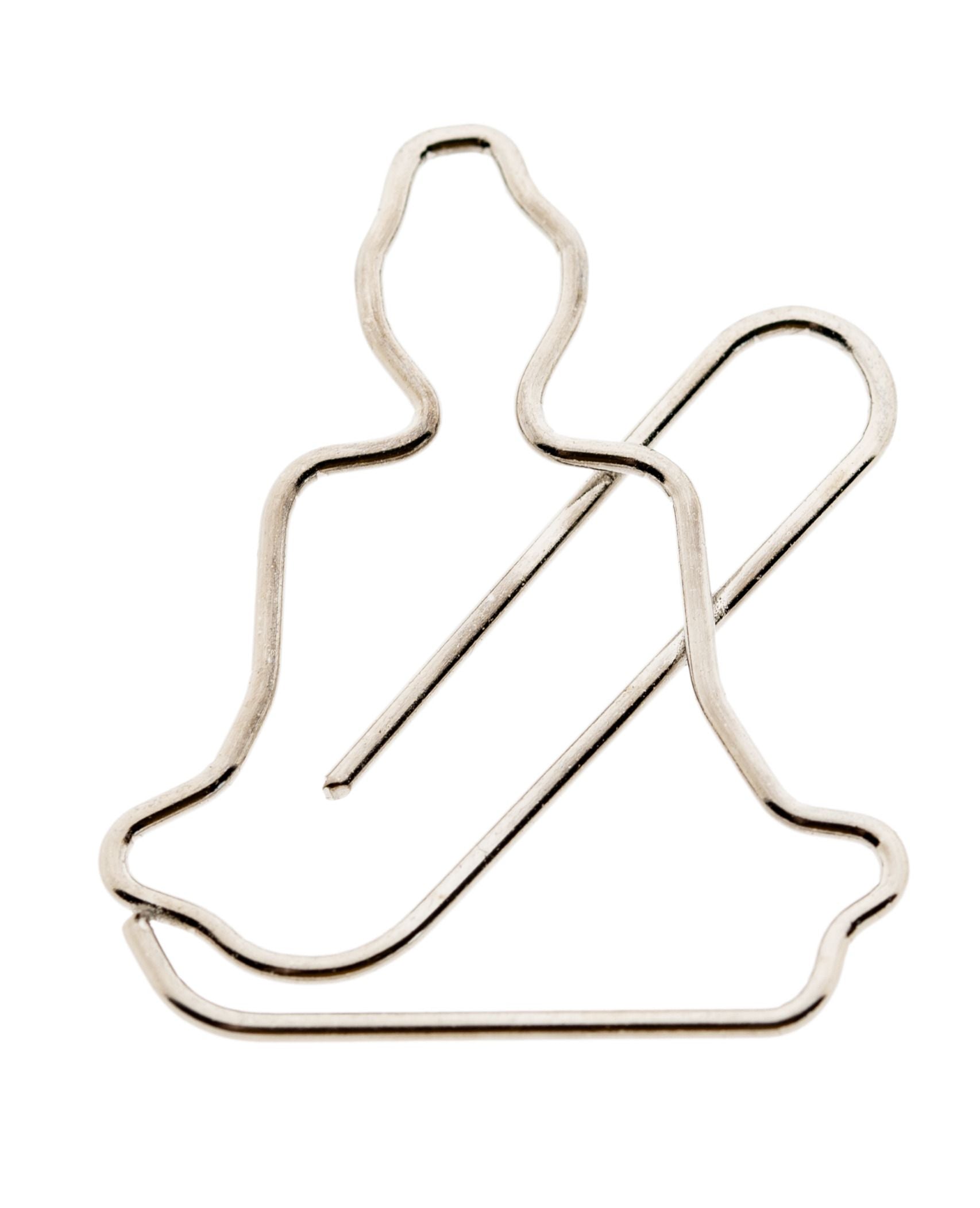 Paperclips Yoga Buddha, 15 Stück – Ansicht 2