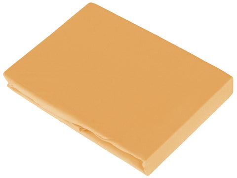 Spannbetttuch 90-100x200 cm mangogelb mit Rosenquarz (empf. VK EUR 45,95) – Ansicht 2