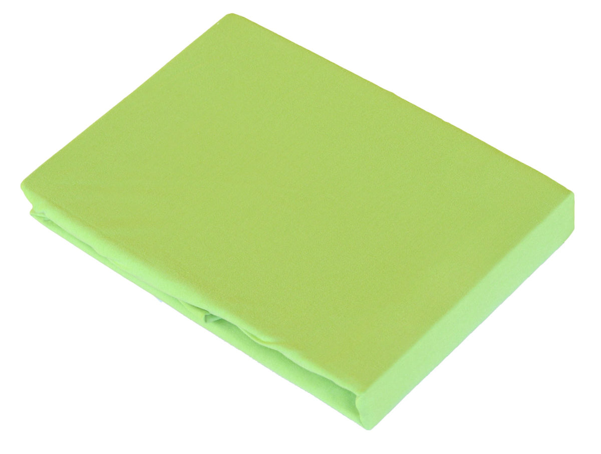 Spannbetttuch 90-100x200 cm maigrün – Seelenecho