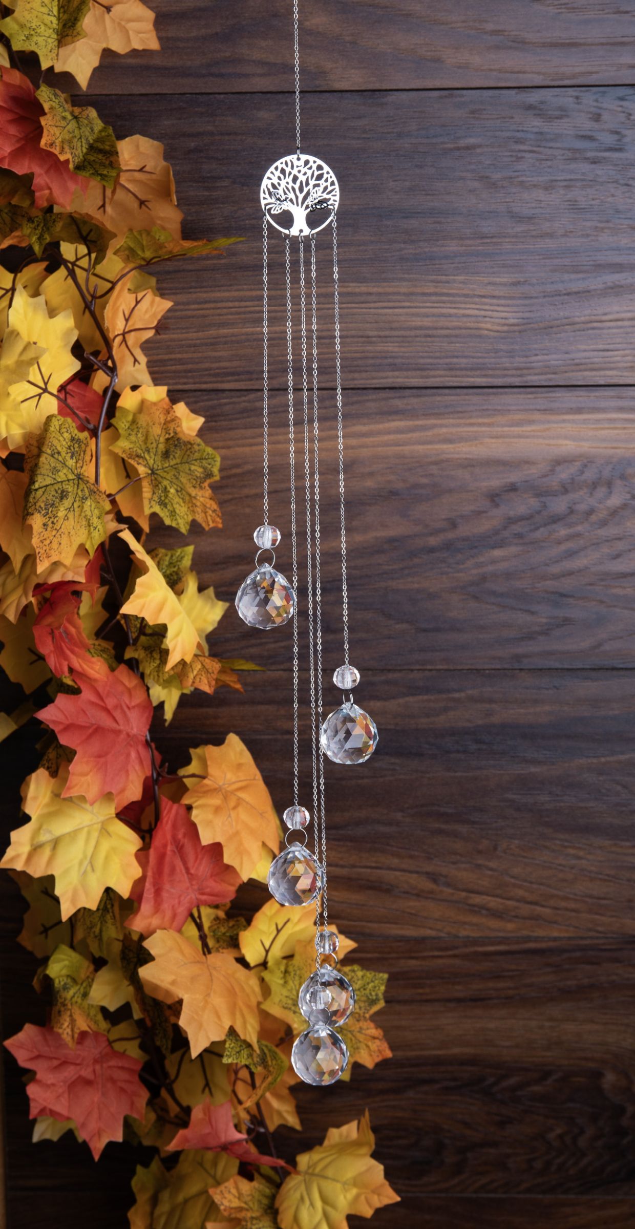 Yggdrasil Kristall Suncatcher – Ansicht 2
