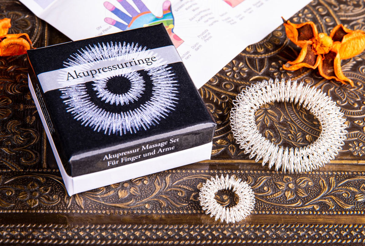Akupressur Ringe Massage Set – Seelenecho