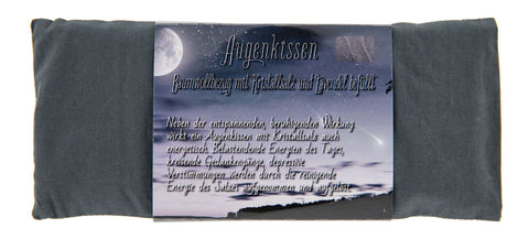 Augensternchen Grau Baumwolle mit Salz/Lavendelfüllung – Seelenecho