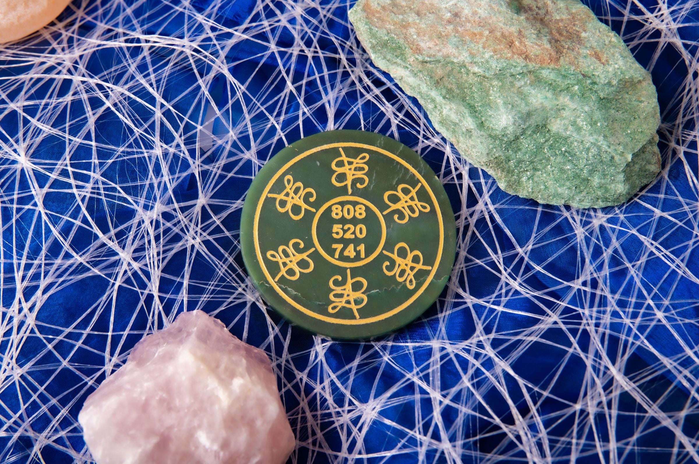 Engelsigillen Platte aus Jade – Ansicht 2